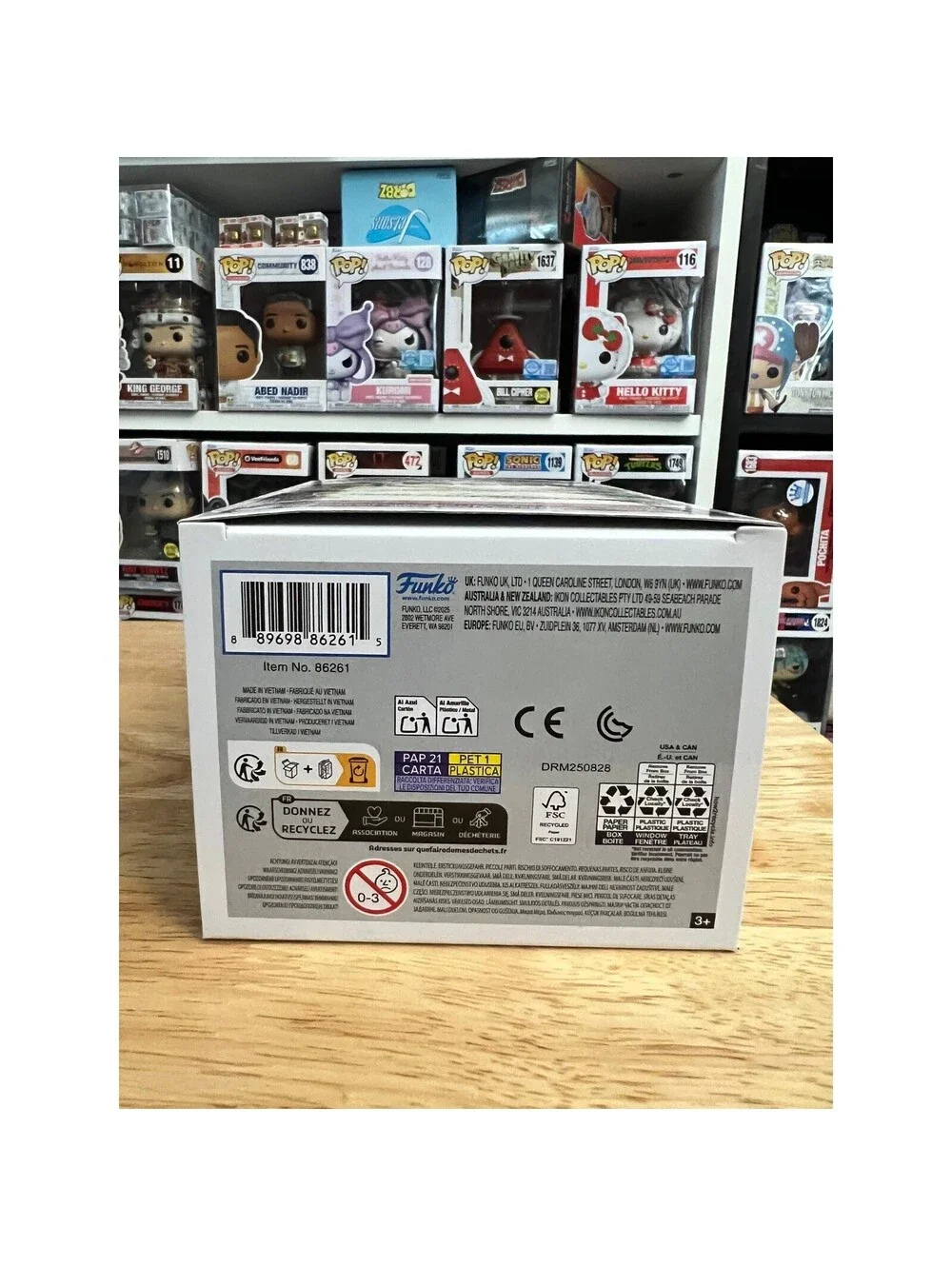 NEW IN HAND Adrian Monk Funko Pop #1795 Television TV Shows USA Tony Shalhoub